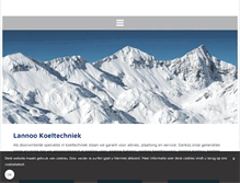Tablet Screenshot of koeltechniek-lannoo.be